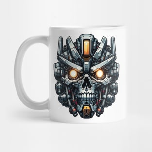 Biomech Skull S01 D37 Mug